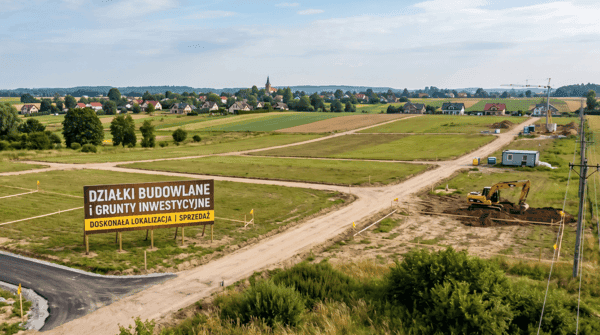 Działki budowlane i grunty inwestycyjne